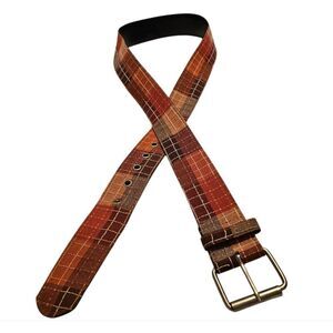 Vintage Fabric Coverd Belt LIKE NEW Waist 41"-45" Plus SZ